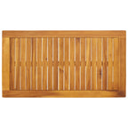 Nuvik Acacia 2 Seater Garden/ Patio Set - 100cm