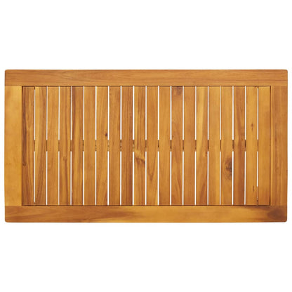 Nuvik Acacia 2 Seater Garden/ Patio Set - 100cm