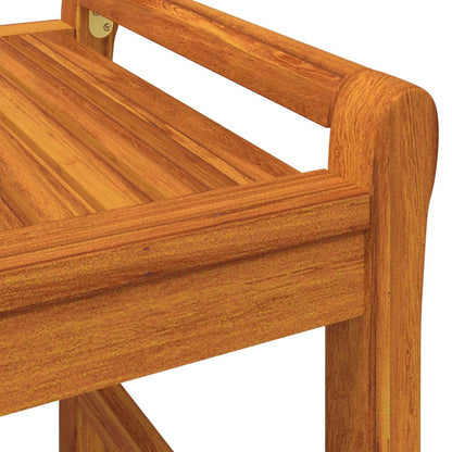 Skura Garden 2 Seater Bench - Acacia Wood - 100cm