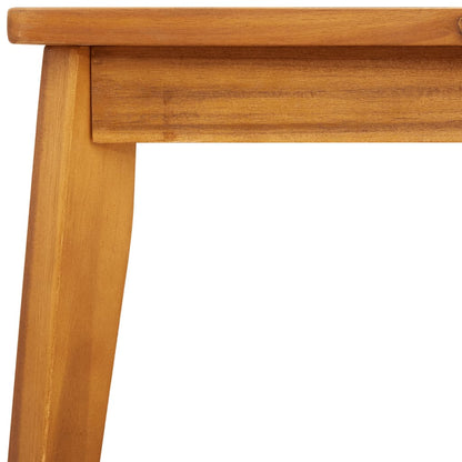 Nuvik Acacia 2 Seater Garden/ Patio Set - 100cm