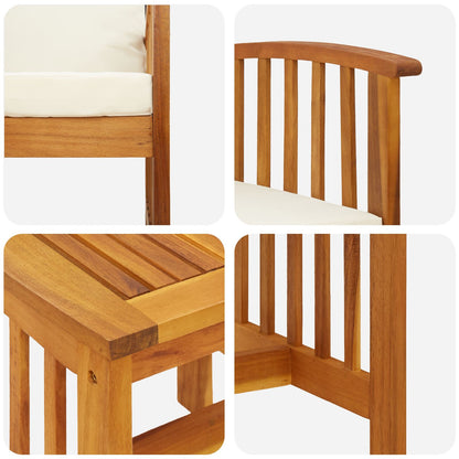 Kron Acacia 3 Piece Garden/Patio Set - 45cm
