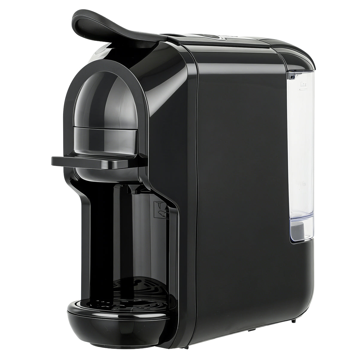 Pod Coffee Machine for Nespresso, Dolce Gusto Capsule & Ground Coffee, Small Semi Automatic Coffee Maker, 19 Bar, 0.6L