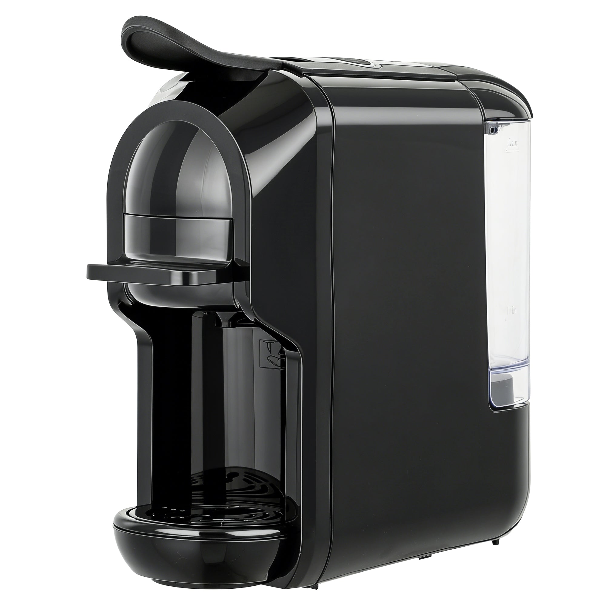 Pod Coffee Machine for Nespresso, Dolce Gusto Capsule & Ground Coffee, Small Semi Automatic Coffee Maker, 19 Bar, 0.6L