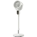 20 dB Silent Standing Fan for Bedroom, 42" Pedestal Fan with Remote, 90° Oscillating, 8 Speeds, Remote Control, White