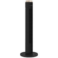 Tower Fan with WiFi App Control, Standing Floor Fan with 3 Speed 4 Modes, 12 Hour Timer and Night Light Black