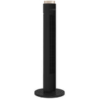 Tower Fan with WiFi App Control, Standing Floor Fan with 3 Speed 4 Modes, 12 Hour Timer and Night Light Black