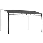 Outsunny 3 x 4m Metal Frame Pergola - Grey