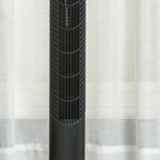 36'' Freestanding Tower Fan, 3 Speed 3 Mode, 7.5h Timer, 70 Degree Oscillation, LED Panel, 5M Remote Controller, Black