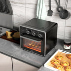 20L 90-230? Mini Convection Oven, with Air Fry Function - Black