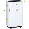 16L/Day Portable Dehumidifier for Home, with LED Screen, Sleep Mode, 24H Timer, Electric Air Dehumidifier for Damp Laundry Bedroom Basement