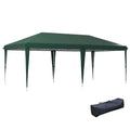 Outsunny 6 x 3 m Pop-Up Steel Frame Gazebo - Green