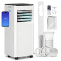 Portable Air Conditioner 9000 BTU, 4-in-1 AC Unit with Cool, Dehumidifier, Fan, Sleep Mode, WiFi Voice Remote Control