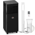 7000 BTU 4-In-1 Portable Air Conditioner Unit Cooling Dehumidifying Ventilating  for Room up to 26m², with Fan, Remote, 24H Timer, Window Mount Kit, R290, A Energy Efficiency