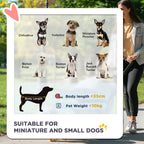 PawHut 3 Wheel Pet Stroller for Small and Miniature Dogs, Blue