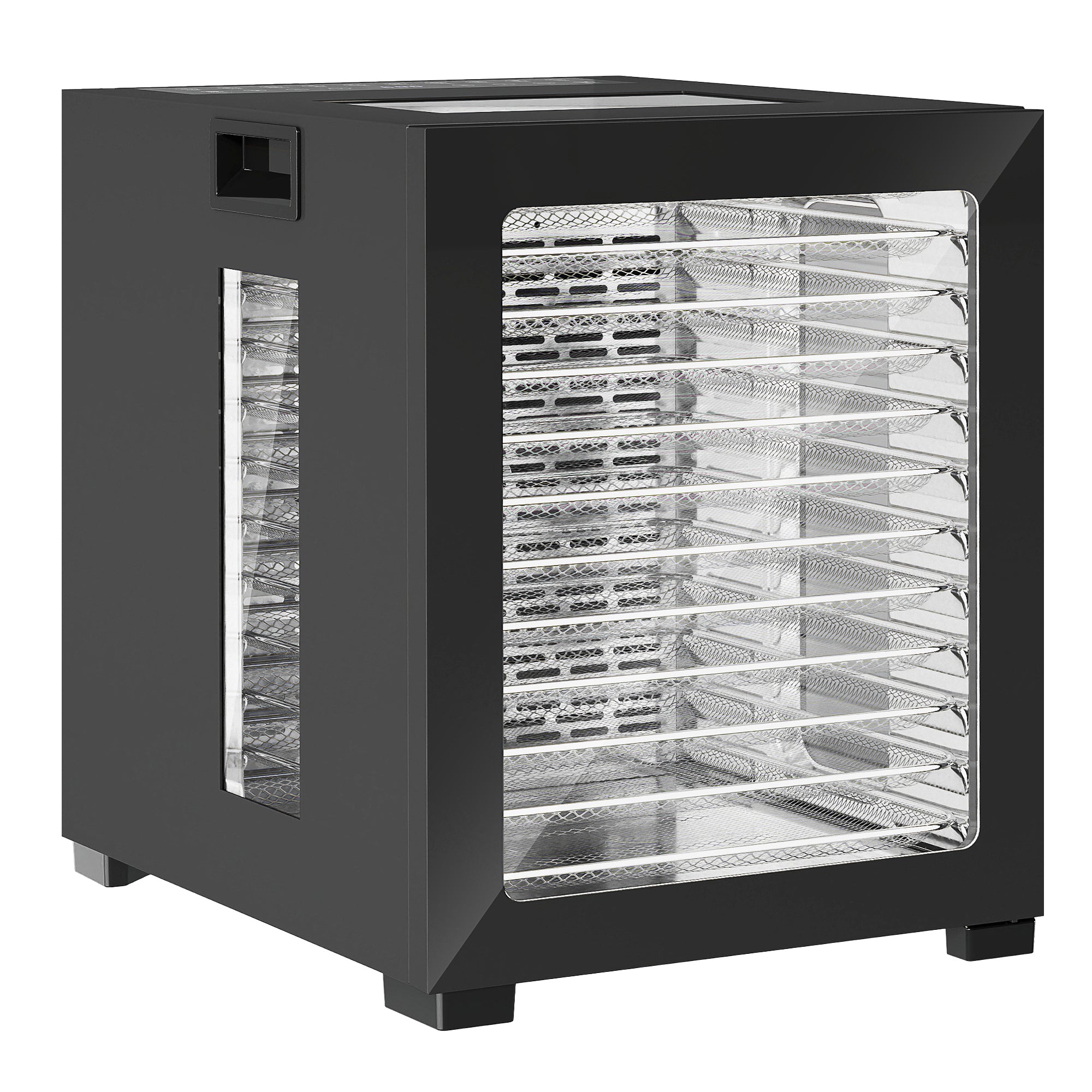 12-Tray 40-70? Food Dehydrator - Black