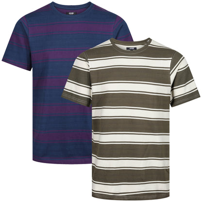 Jacamo Wide Stripe T-Shirt