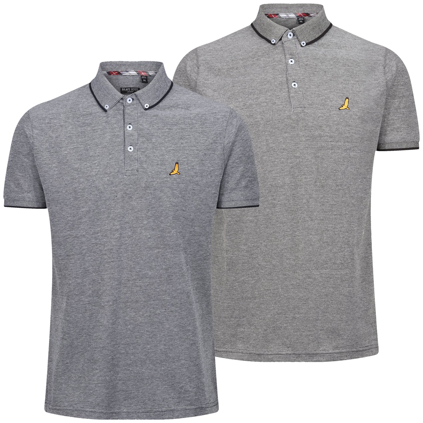 Brave Soul Kubo Pique Polo Shirt