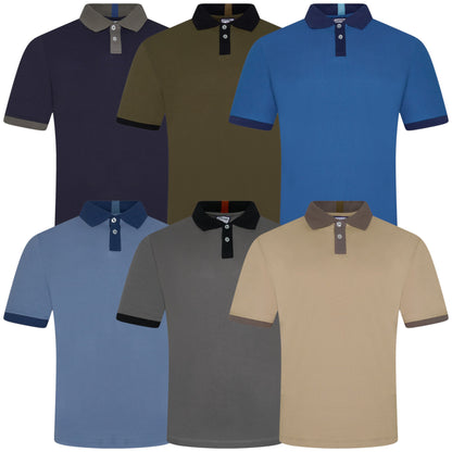Evryone Contrast Collar Polo Shirt