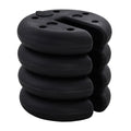 Outsunny Pop up Canopy Weight Set of 4, Heavy Duty Sand Fillable Tent Leg Weights for Marquee Party Tent Canopy, Total 20kg