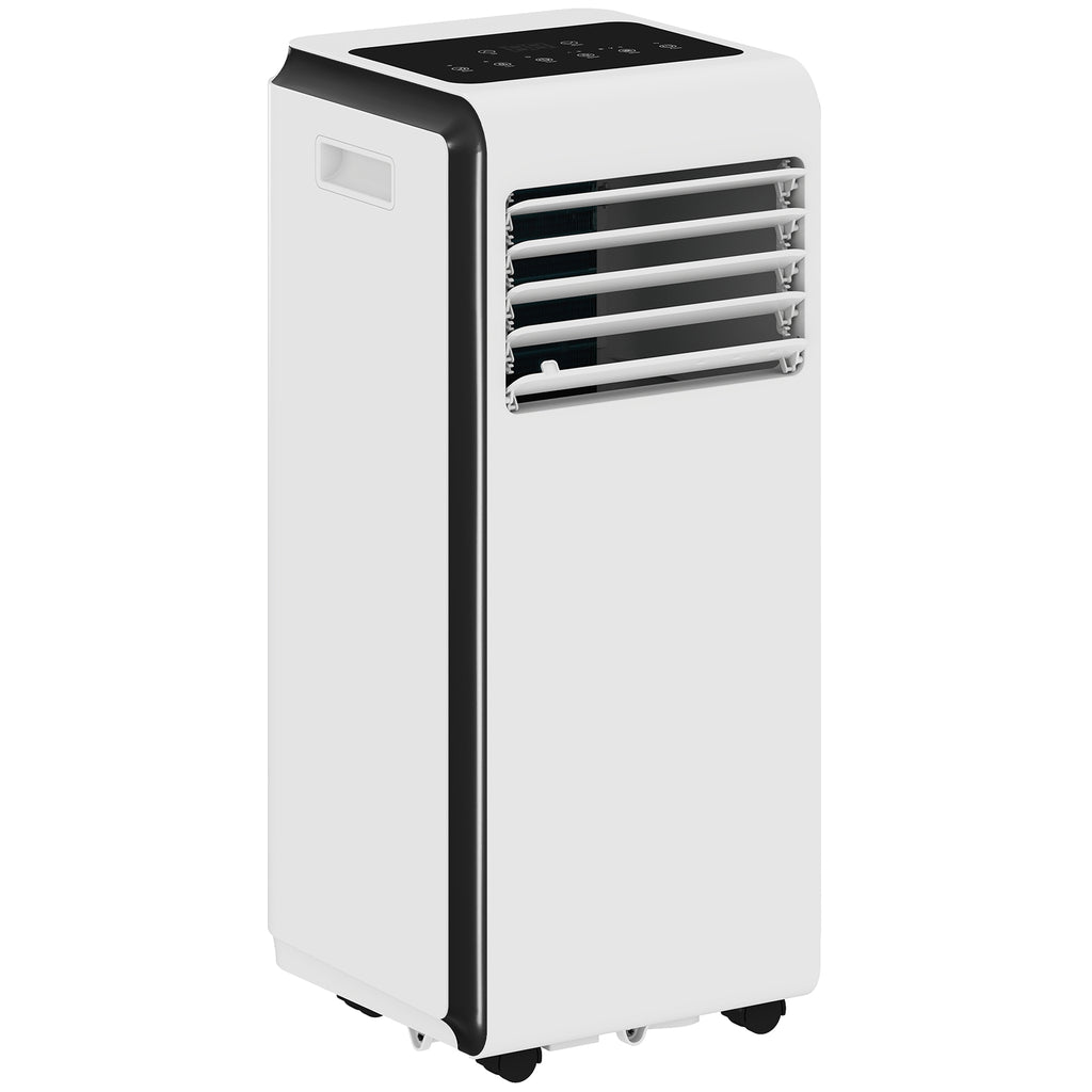 Portable Air Conditioner 9000 BTU, 4-in-1 Air Conditioning Unit with Cooling, Dehumidifier, Fan, Sleep Mode, White