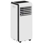 Portable Air Conditioner 9000 BTU, 4-in-1 Air Conditioning Unit with Cooling, Dehumidifier, Fan, Sleep Mode, White