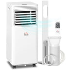 9000 BTU Portable Air Conditioner for Cooling Dehumidifier Fan, Air Conditioning Unit, with Remote, 24H Timer, Window Mount Kit, R290, A Energy Efficiency