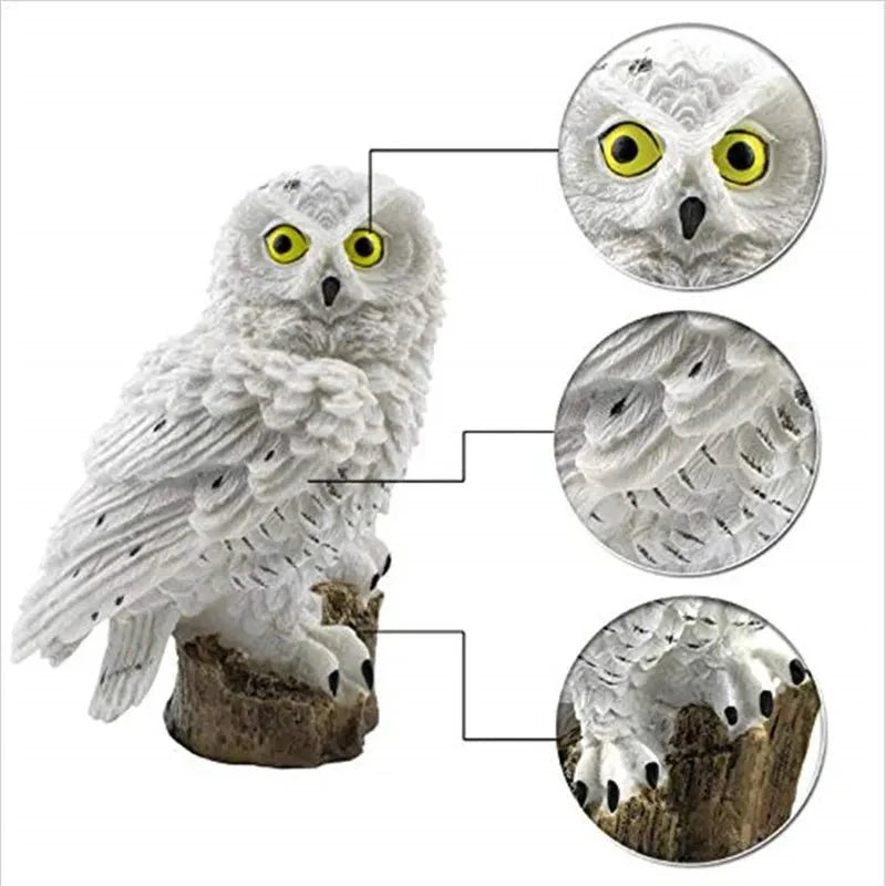 Owl Lights Solar Powered Garden Decoration Lamp Waterproof
