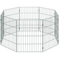 PawHut 8 Panel Pet Playpen for Small Dogs Indoor Outdoor 60 cm Height