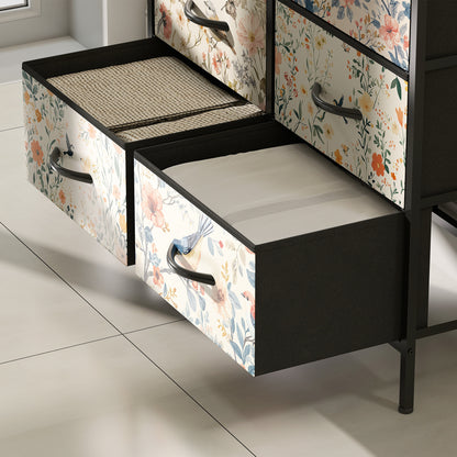 8-Drawer Chest of Drawers - White