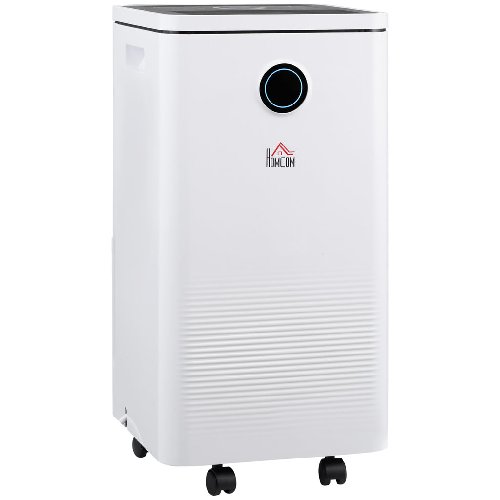 10L/Day Dehumidifier with WiFi Smart App Control, 2.5L Water Tank, Digital Display, Sleep Mode, 24H Timer, Laundry Clothes Drying, for Home and Large Room Basement