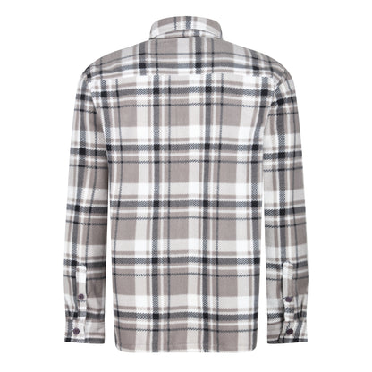 Brave Soul Belfast Check Fleece Overshirt