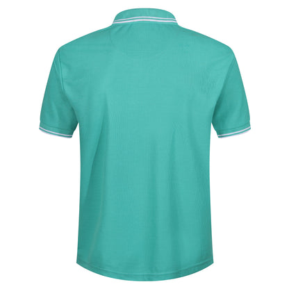 Charles Norton Casual Tipped Polo Shirt