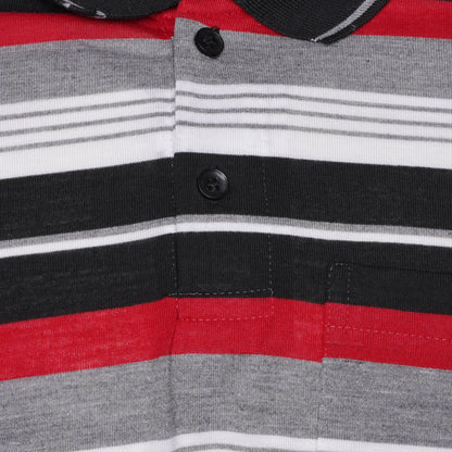Charles Norton Brenden Striped Polo Shirt
