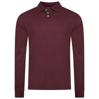 Evryone Long Sleeve Polo Shirt