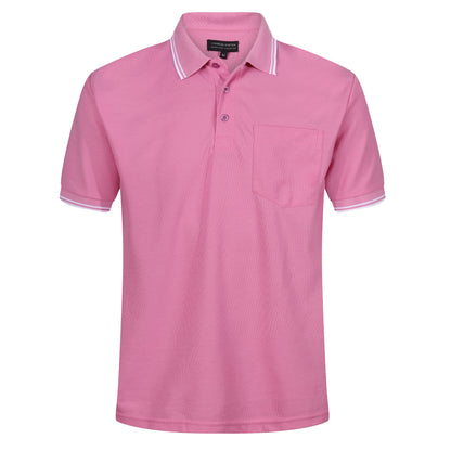 Charles Norton Casual Tipped Polo Shirt