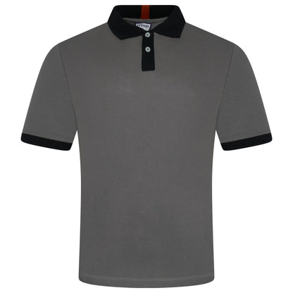 Evryone Contrast Collar Polo Shirt