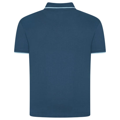 Evryone Contrast Tipped Polo Shirt