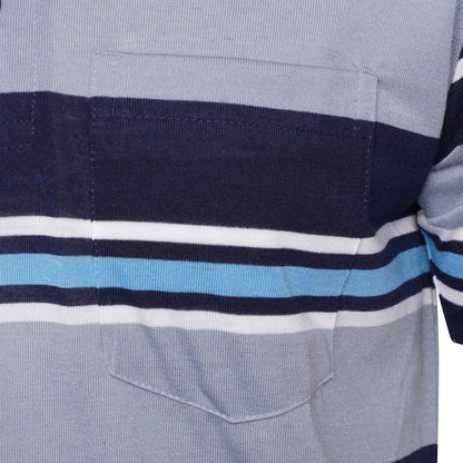 Charles Norton Brenden Striped Polo Shirt