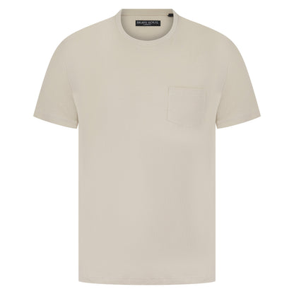 Brave Soul Arkham Crew Neck Pocket T-Shirt