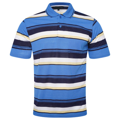 Charles Norton Brenden Striped Polo Shirt