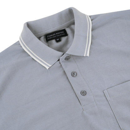 Charles Norton Casual Tipped Polo Shirt