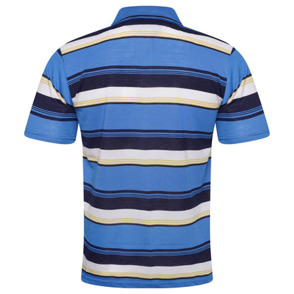 Charles Norton Brenden Striped Polo Shirt