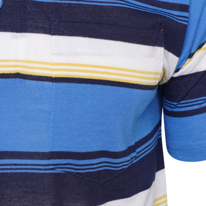 Charles Norton Brenden Striped Polo Shirt