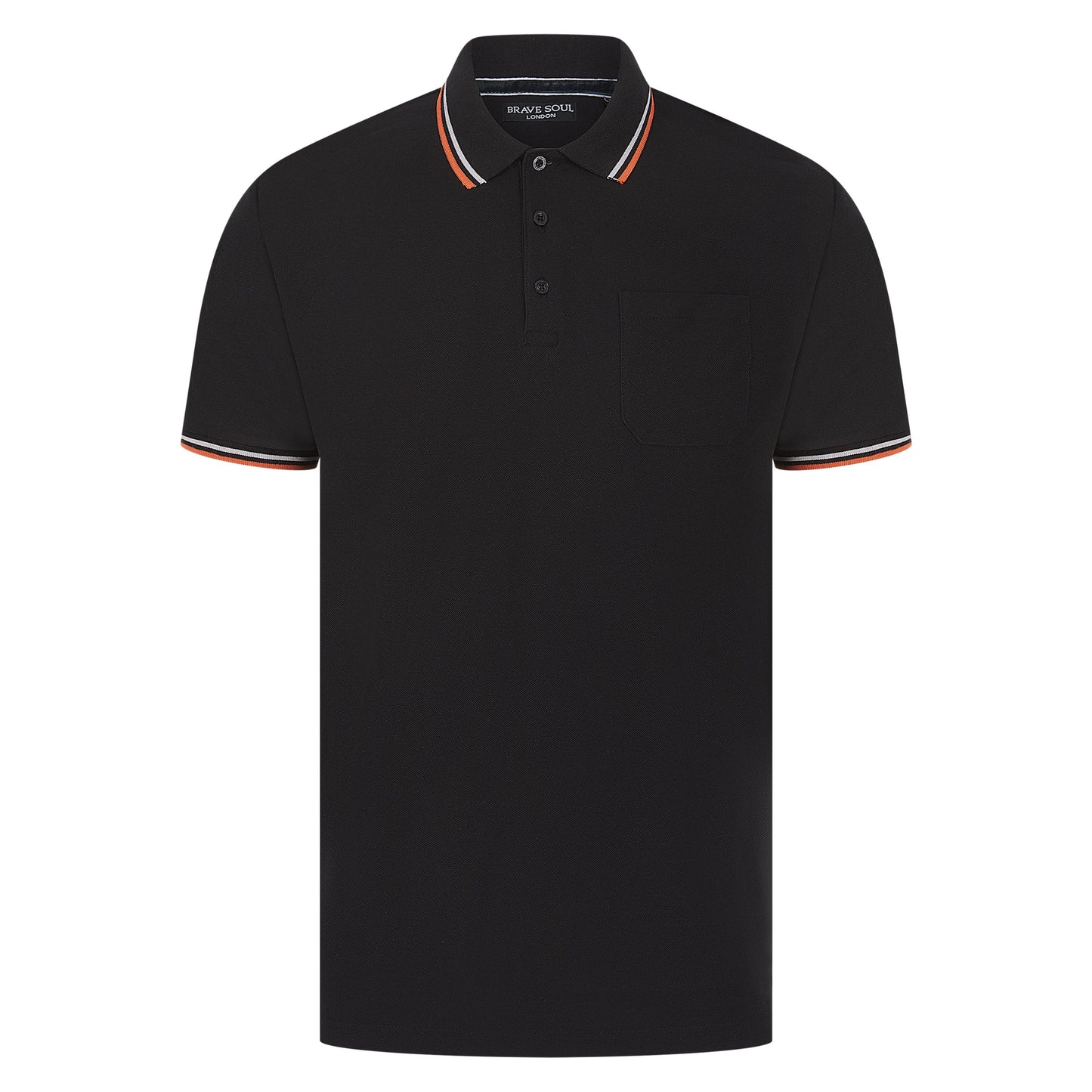 Brave Soul Cosmo Pique Polo Shirt