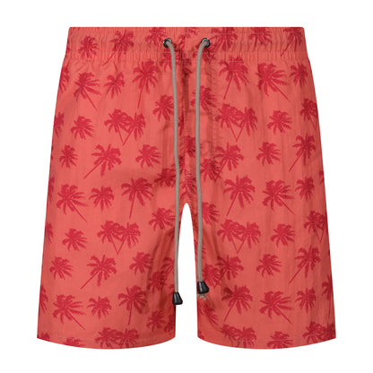 Red Herring Palm Print Swim Shorts