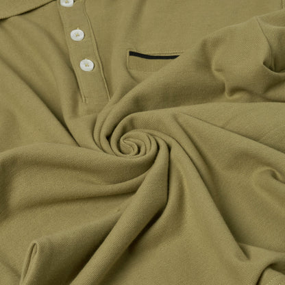 Evryone Contrast Tipped Polo Shirt
