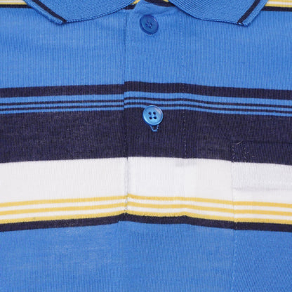 Charles Norton Brenden Striped Polo Shirt