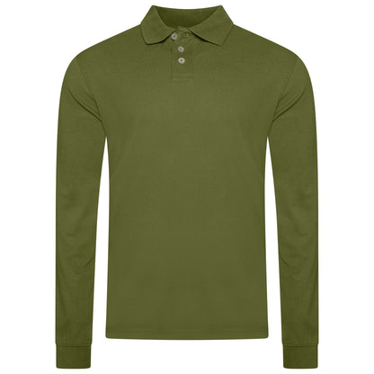 Evryone Long Sleeve Polo Shirt