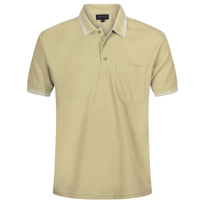 Charles Norton Casual Tipped Polo Shirt