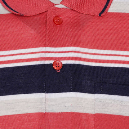 Charles Norton Brenden Striped Polo Shirt